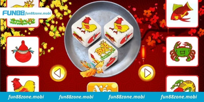 Bầu cua tôm cá trên Fun88